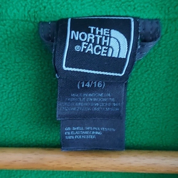 THE NORTH FACE Kids Youth Jacket Lightweight Spring Coat Full Zip Gray‎ Sz L - Picture 4 of 10